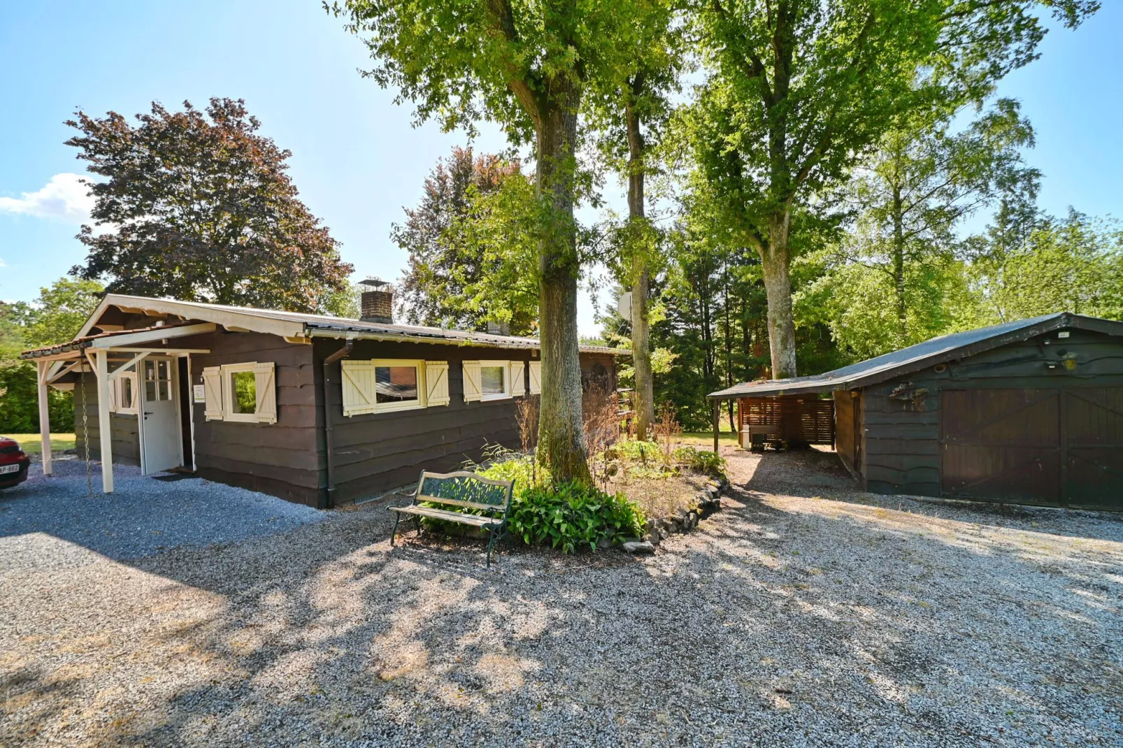 CHALET BIRONIX-Buitenkant zomer