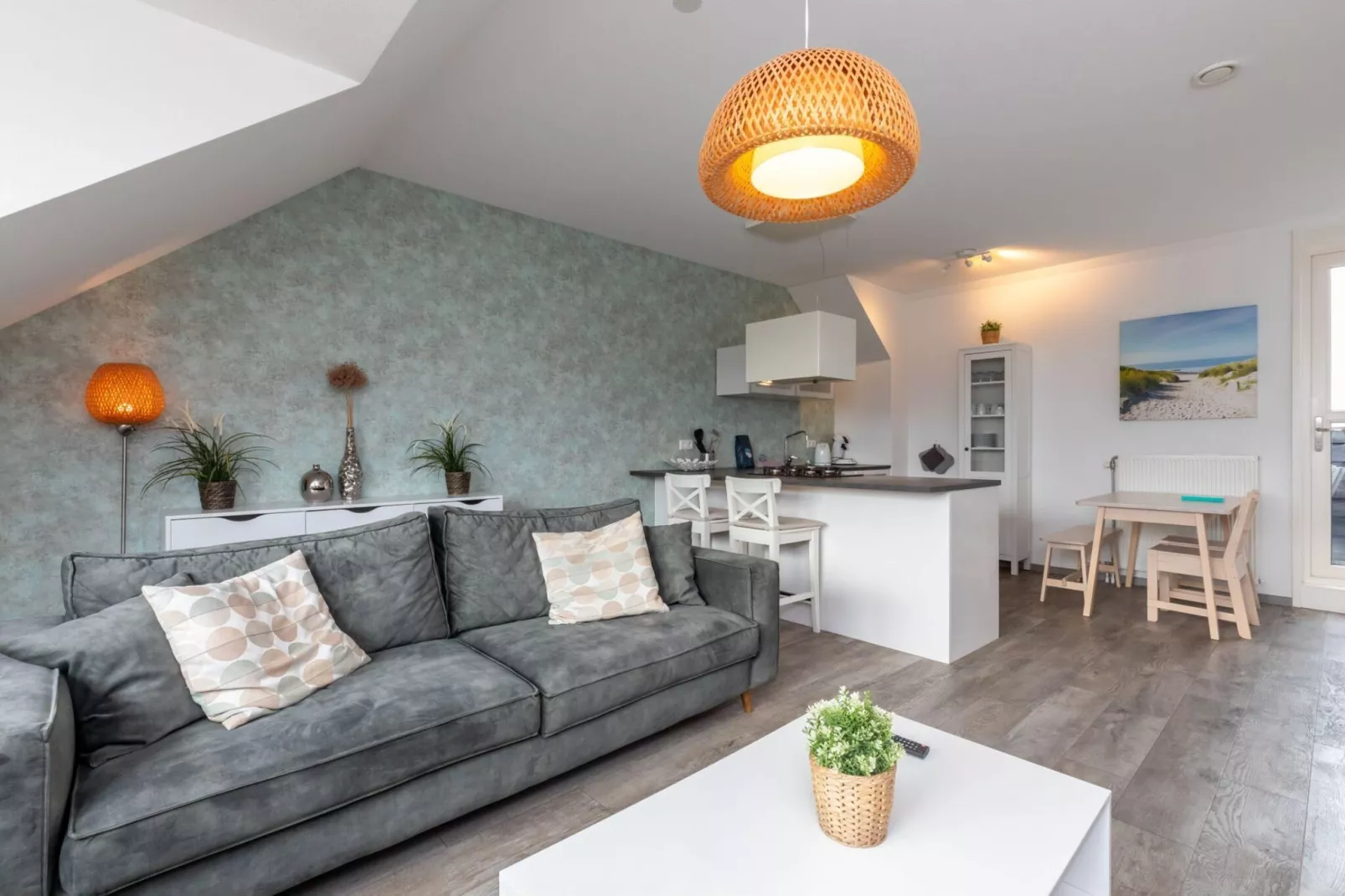 Appartement - Willibrordusplein 28e  Zoutelande-Woonkamer