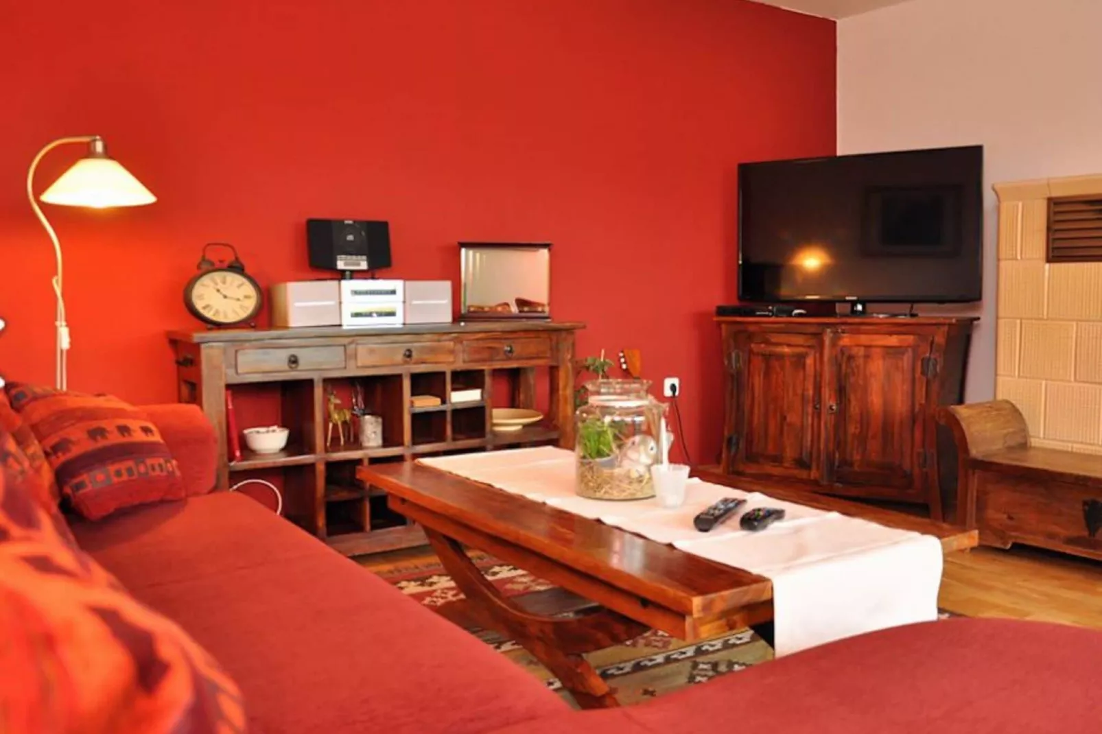 Ferienhaus Selma-Woonkamer