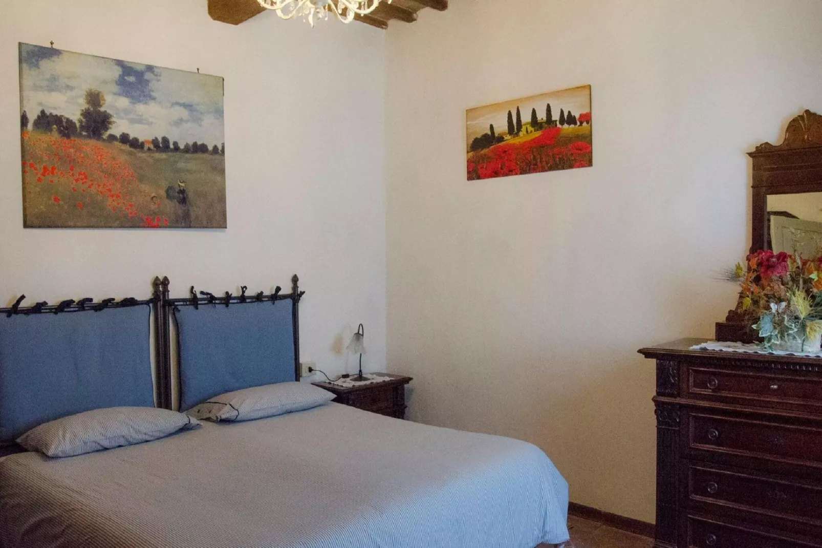 Casa Vacanze Podere Settefrati - Montaione-Slaapkamer