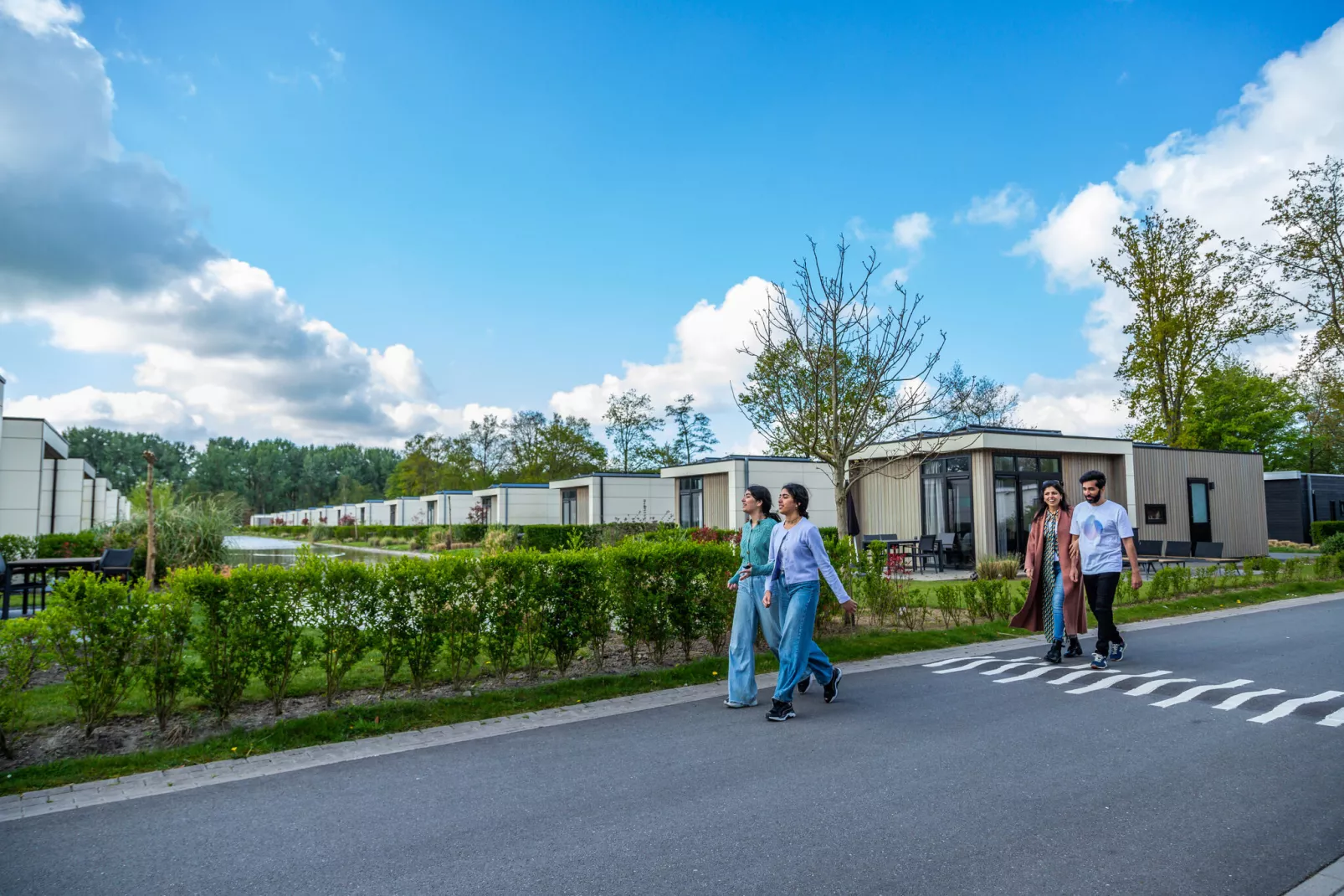 Resort Buitenhuizen 6-Gebieden zomer 1km