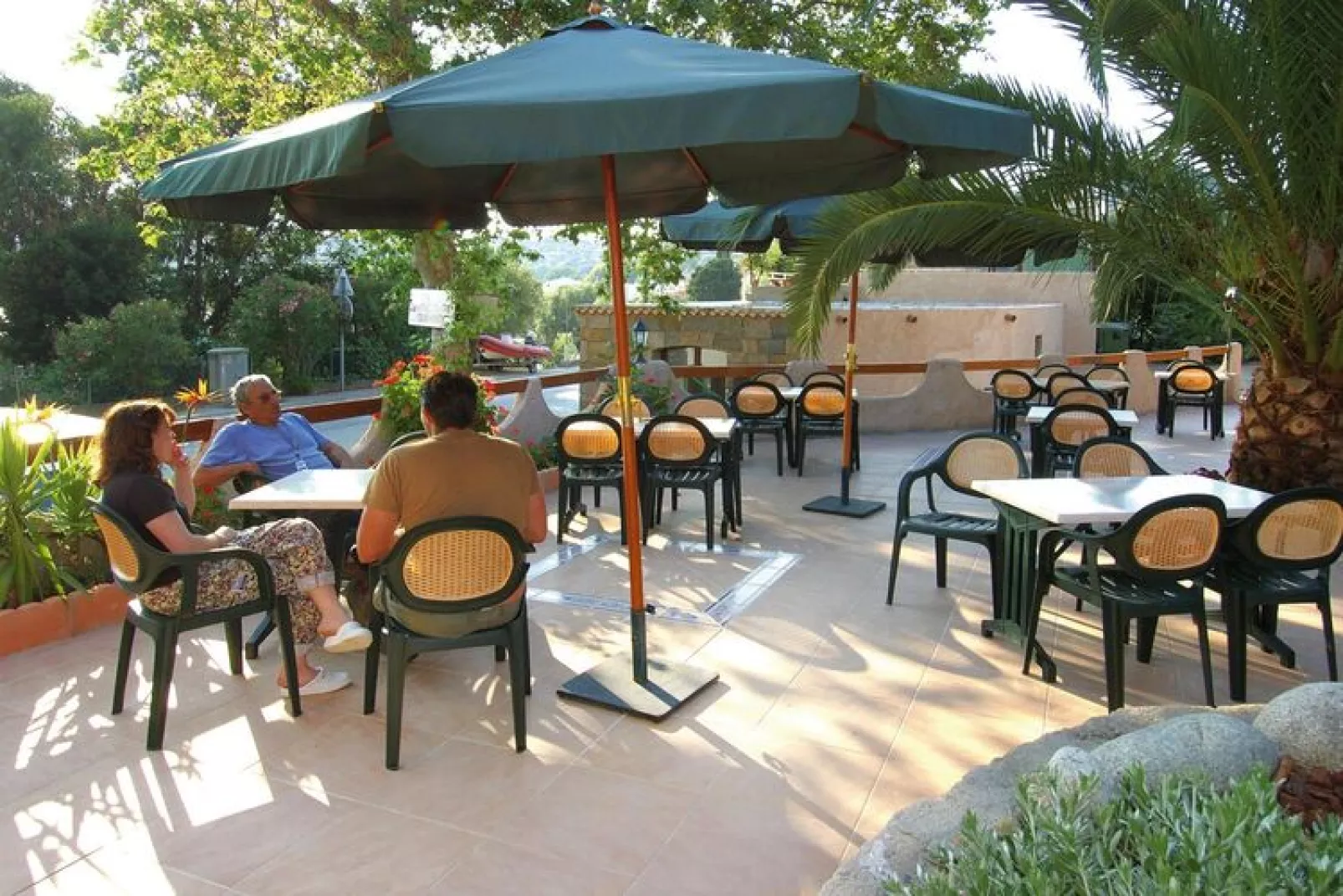 Residence Les Dauphins Tiuccia / Trilo 6 3pcs / avec vue mer-Terras