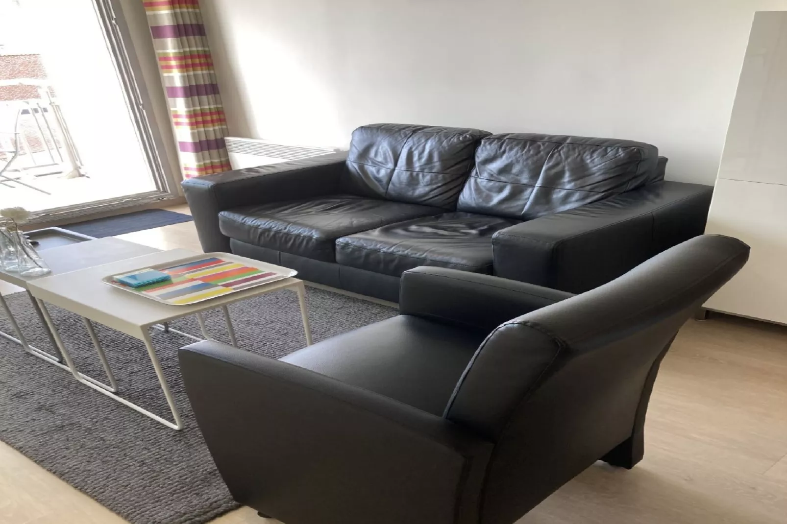 Appartement moderne avec terrasse - Woonkamer