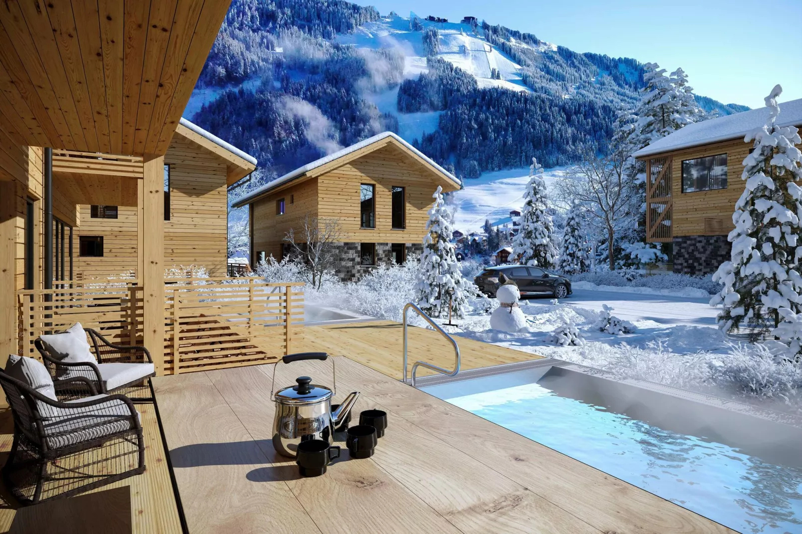 Kreischberg Pool Villen 5b-Exterieur winter