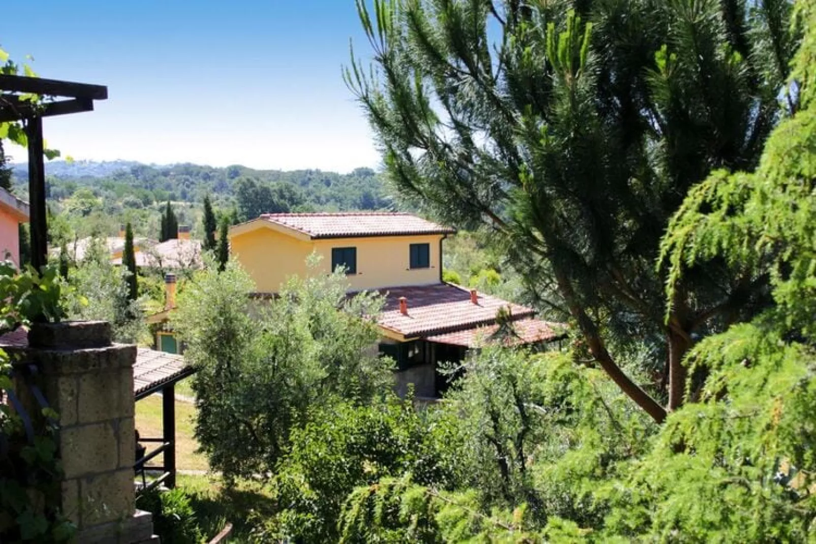 Holiday resort Centro Vacanze il Borgo Guardistallo - 2 letti soggiorno/ teilweise ueber 2 Etagen-Buitenkant zomer
