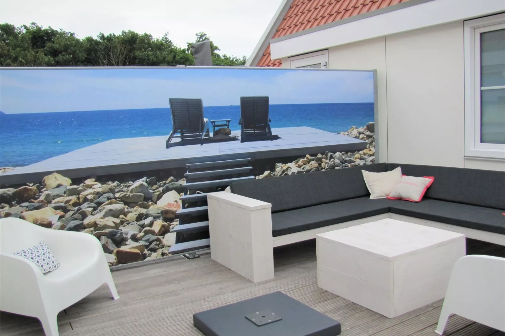 Appartement Kaapduinseweg 13 Dishoek 13D luxe 6p sauna-Terrasbalkon