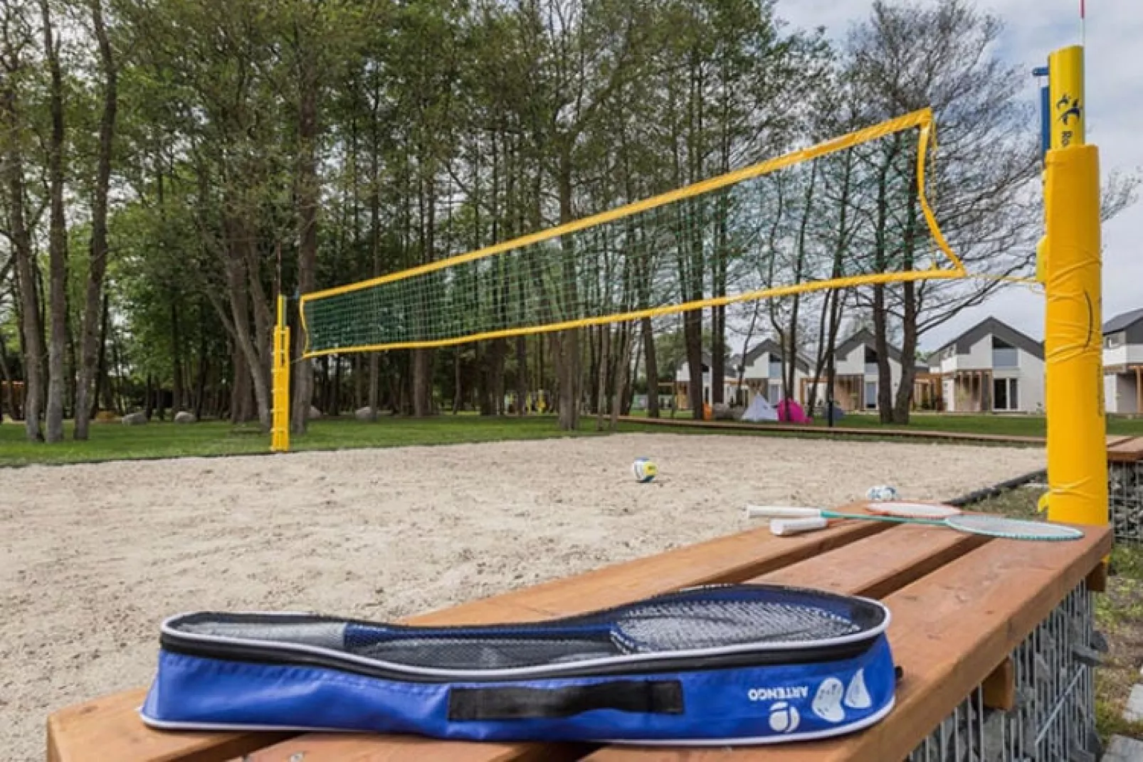 Domek Komfortowy 70 m2 Niechorze-Parkfaciliteiten