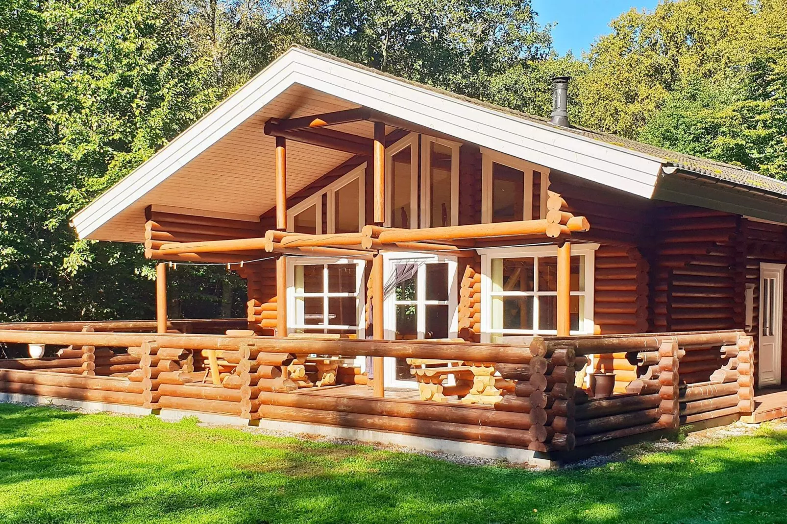 8 persoons vakantie huis in Hadsund-Buitenlucht