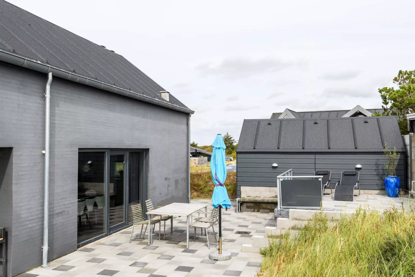 Luxe Panoramische Cottage in Rindby-By Traum-Buitenlucht