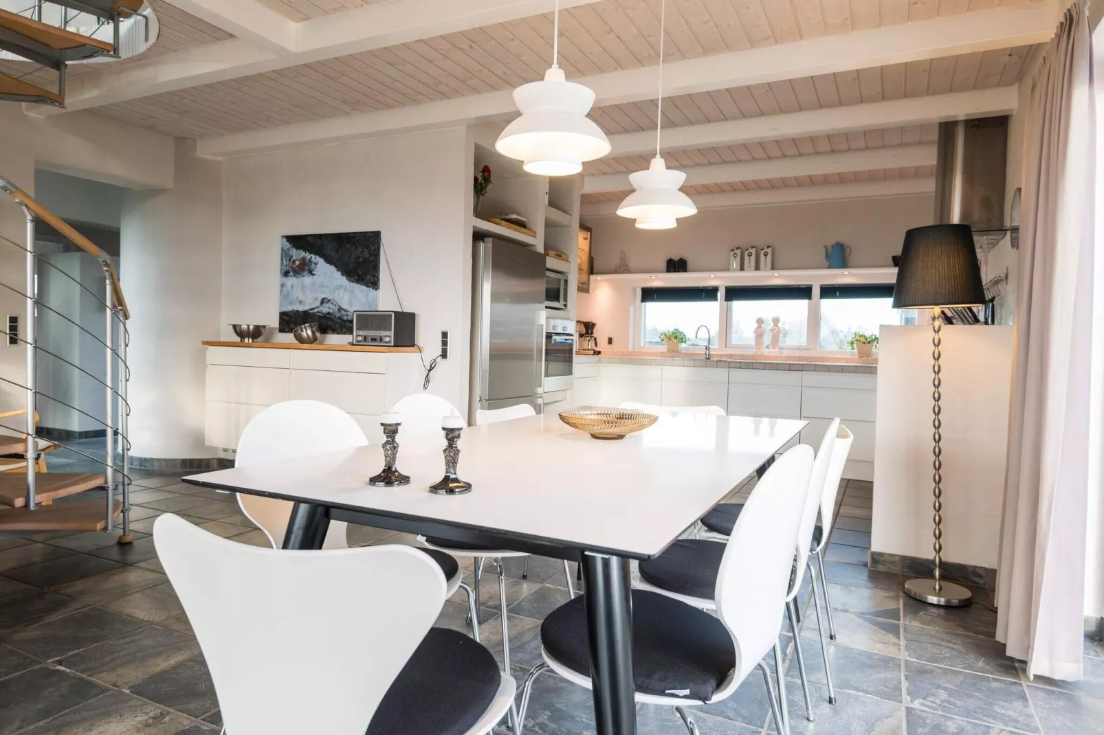 Luxe Panoramische Cottage in Rindby-By Traum-Binnen