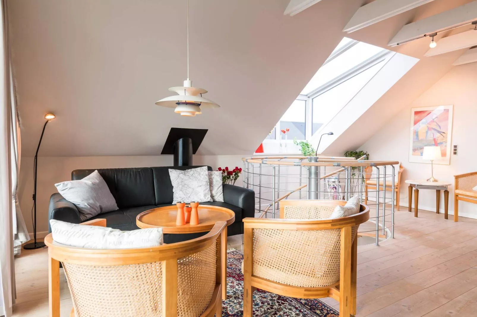 Luxe Panoramische Cottage in Rindby-By Traum-Binnen