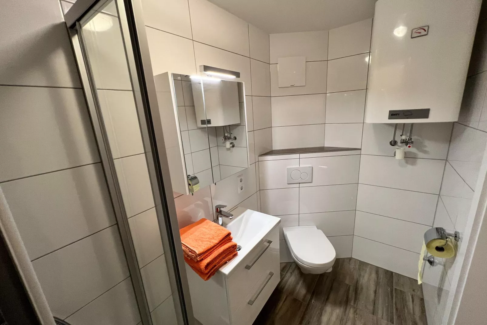 Blasge Zimmer 25m²-Badkamer