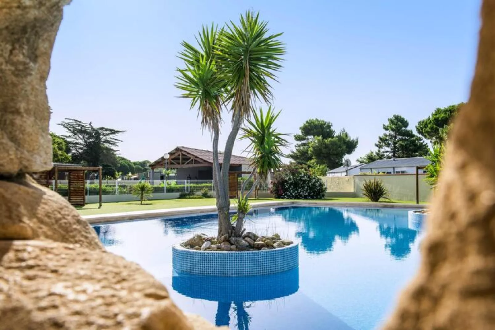 Mobile Homes Domaine Les Mûriers Vendres-Plage // Cottage VIP 3ch 6 pers climatisé-Zwembad