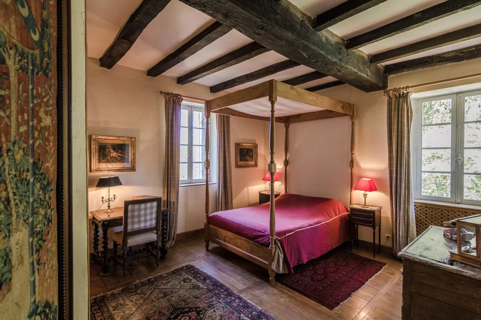 Manoir de la Baronie 16P-Slaapkamer