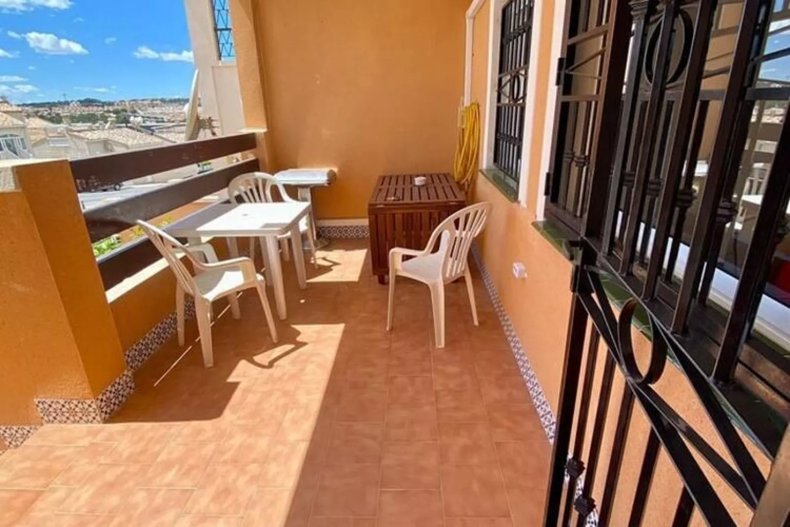 Bungalow-Terrasbalkon
