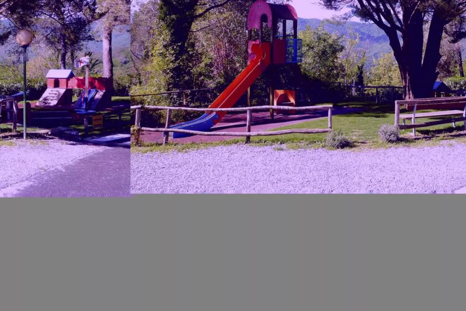 Ferienresort C'era Una Volta Villanova d'Albengo - Type MH C 5 Pax ca 34 qm-Tuinen zomer