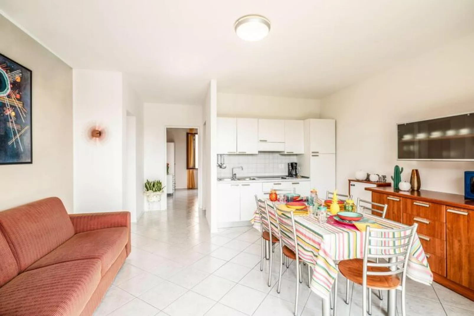 Residence Onda Blu Manerba - Trilo --Woonkamer
