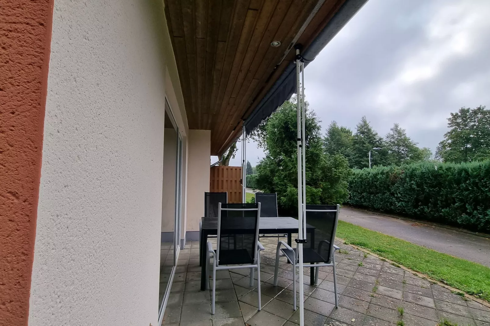 Reihenbungalow Nr 7 / Belegung 4 Personen-Terrasbalkon