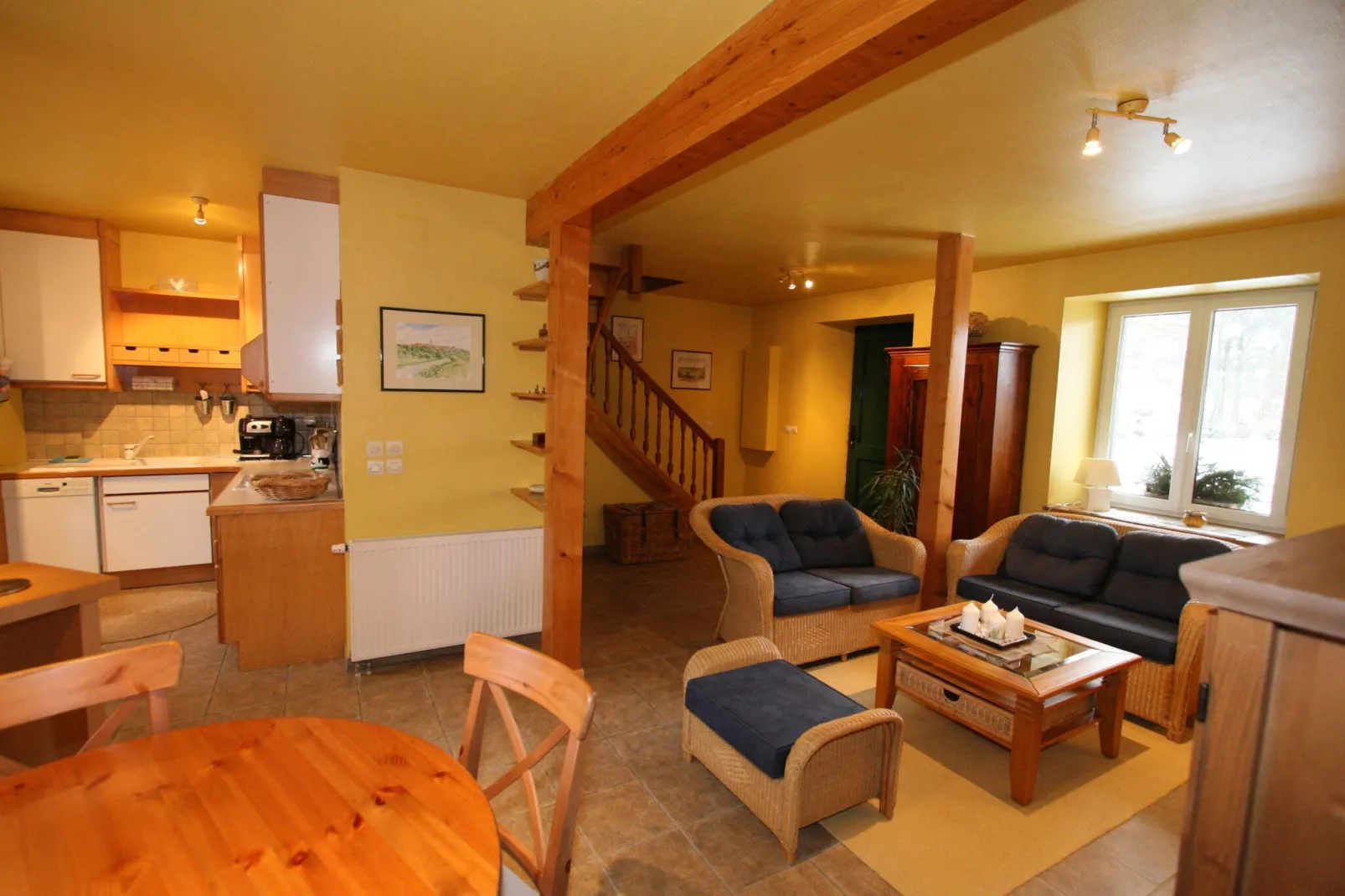 Holiday farm Kindwiller / Type B - Maison 90 qm-Woonkamer