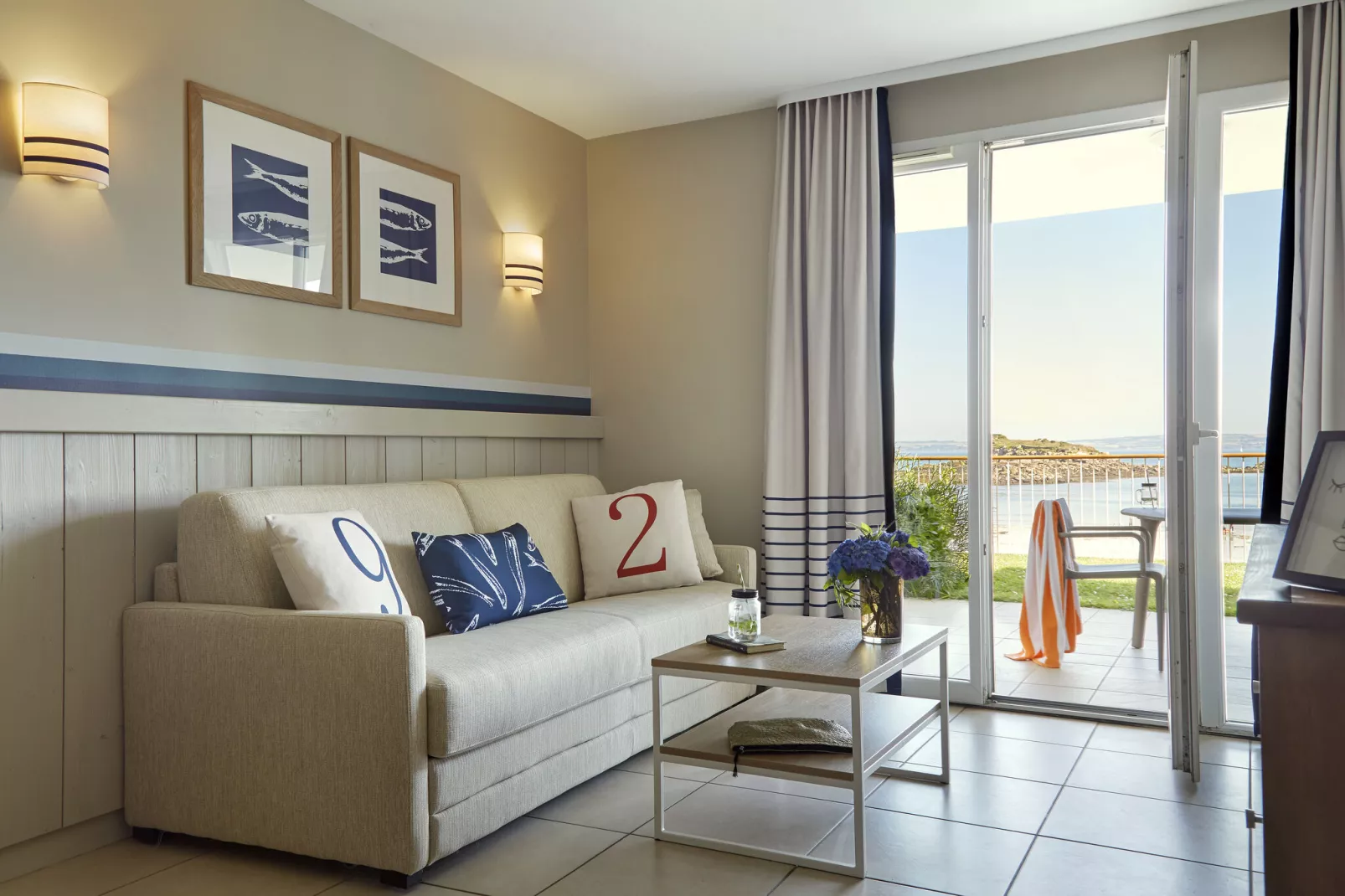 Residence Le Coteau et la Mer Tréboul // 25 Standard - Apt 4 people - 1 bedroom