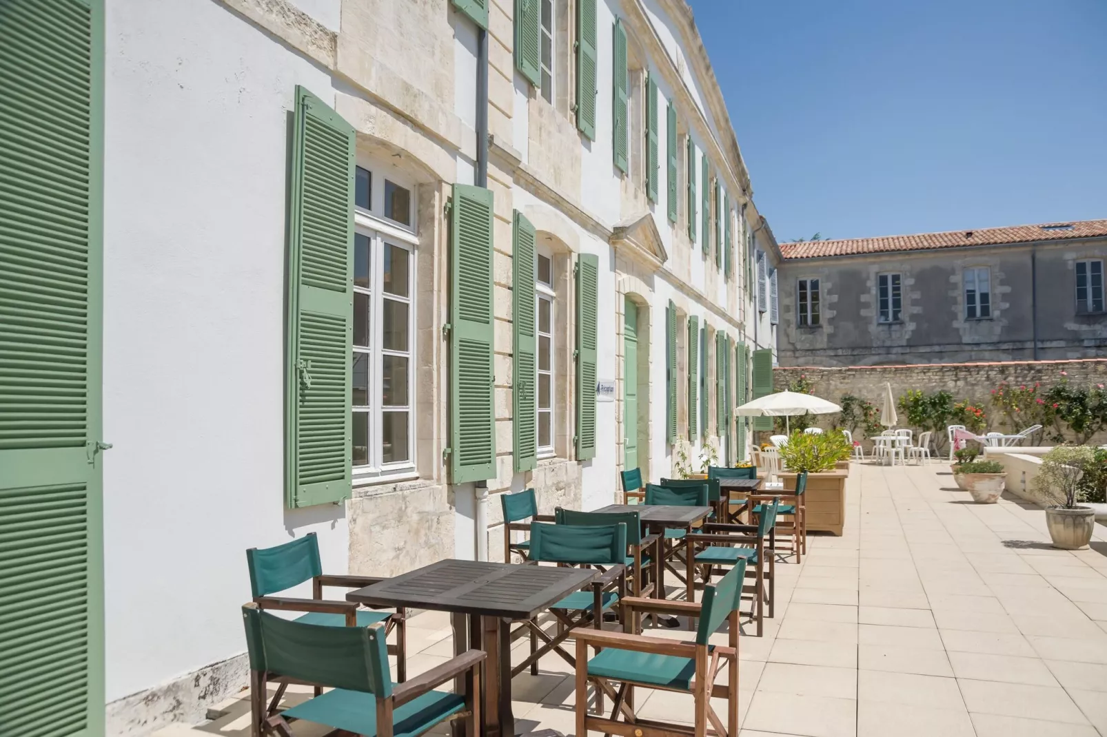 Residence Le Palais des Gouverneurs St Martin-de-Ré - 14 Standard Studio 4 p - 1 mezzanine-Parkfaciliteiten