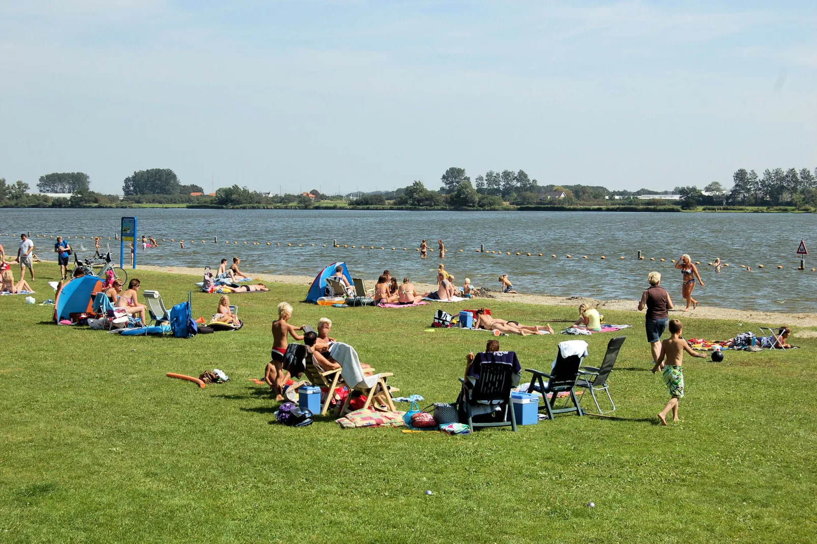 June's Cabin-Gebieden zomer 1km
