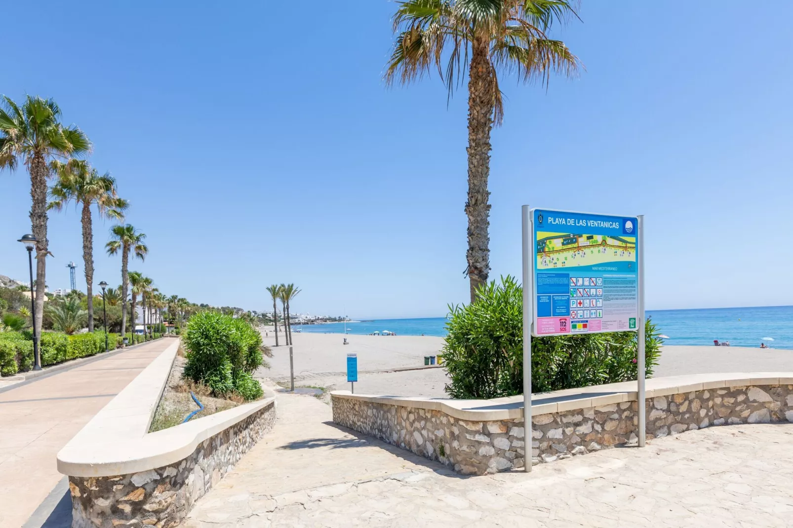 Apartamento en Mojacar-Uitzicht zomer