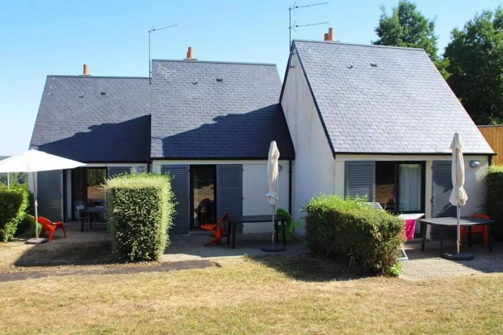 Holiday resort Amboise Les Châteaux de la Loire Amboise // Gîte 2 pcs 5 pers et 1 bébé-Buitenkant zomer