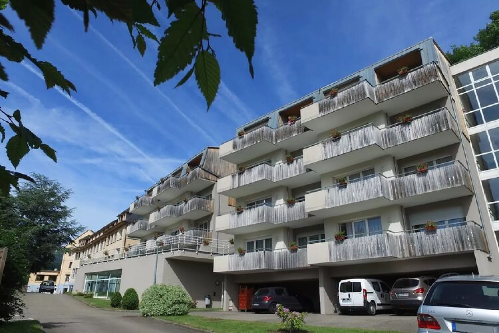 Residence Orbey Alsace // Apt 2 pcs 5 pers et 1 bébé / avec balcon-Buitenlucht