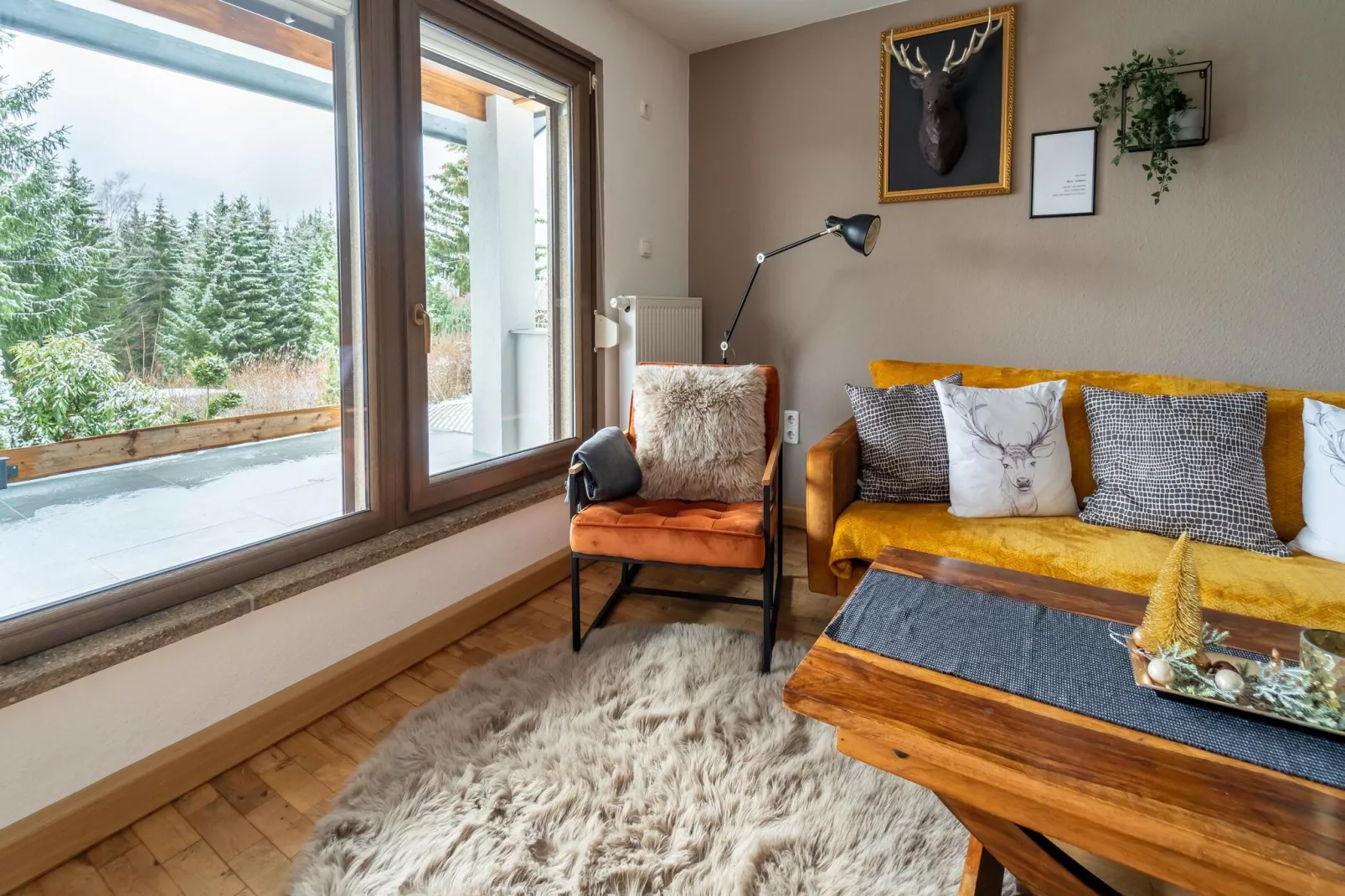 Ferienhaus Selma-Woonkamer