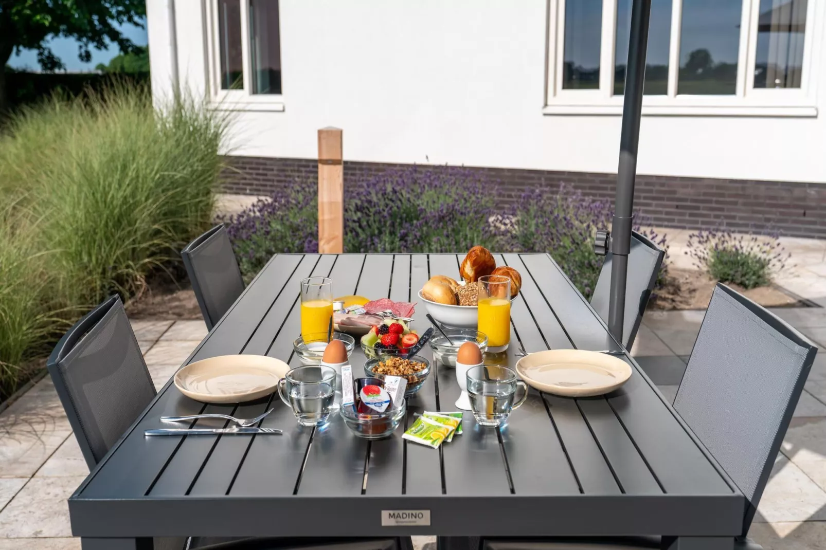 Deluxe 4 personen-Terrasbalkon