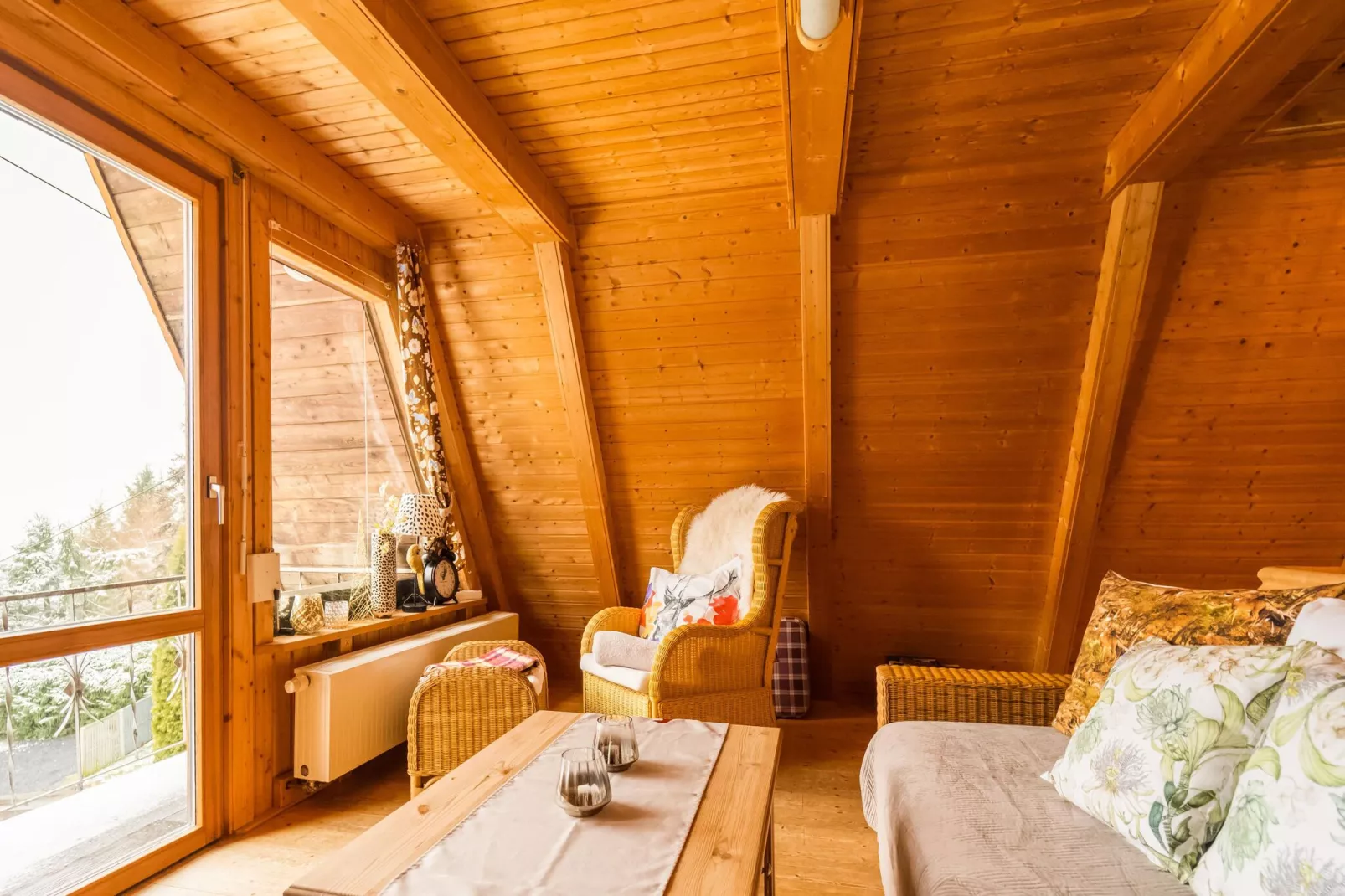 Ferienhaus Alwin-Woonkamer