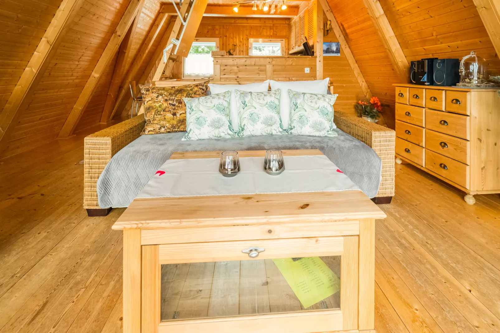 Ferienhaus Alwin-Woonkamer