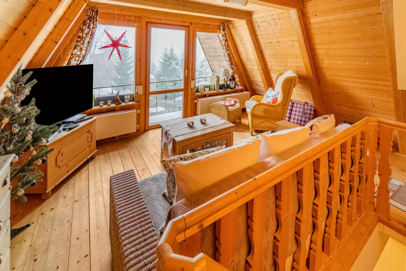 Ferienhaus Alwin-Woonkamer