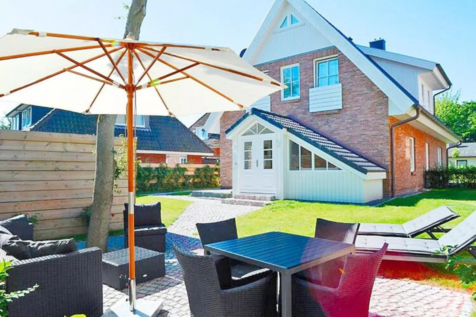 Ferienwohnung in Wyk auf Föhr - Sturmmöwe 2 Pers-Buitenkant zomer