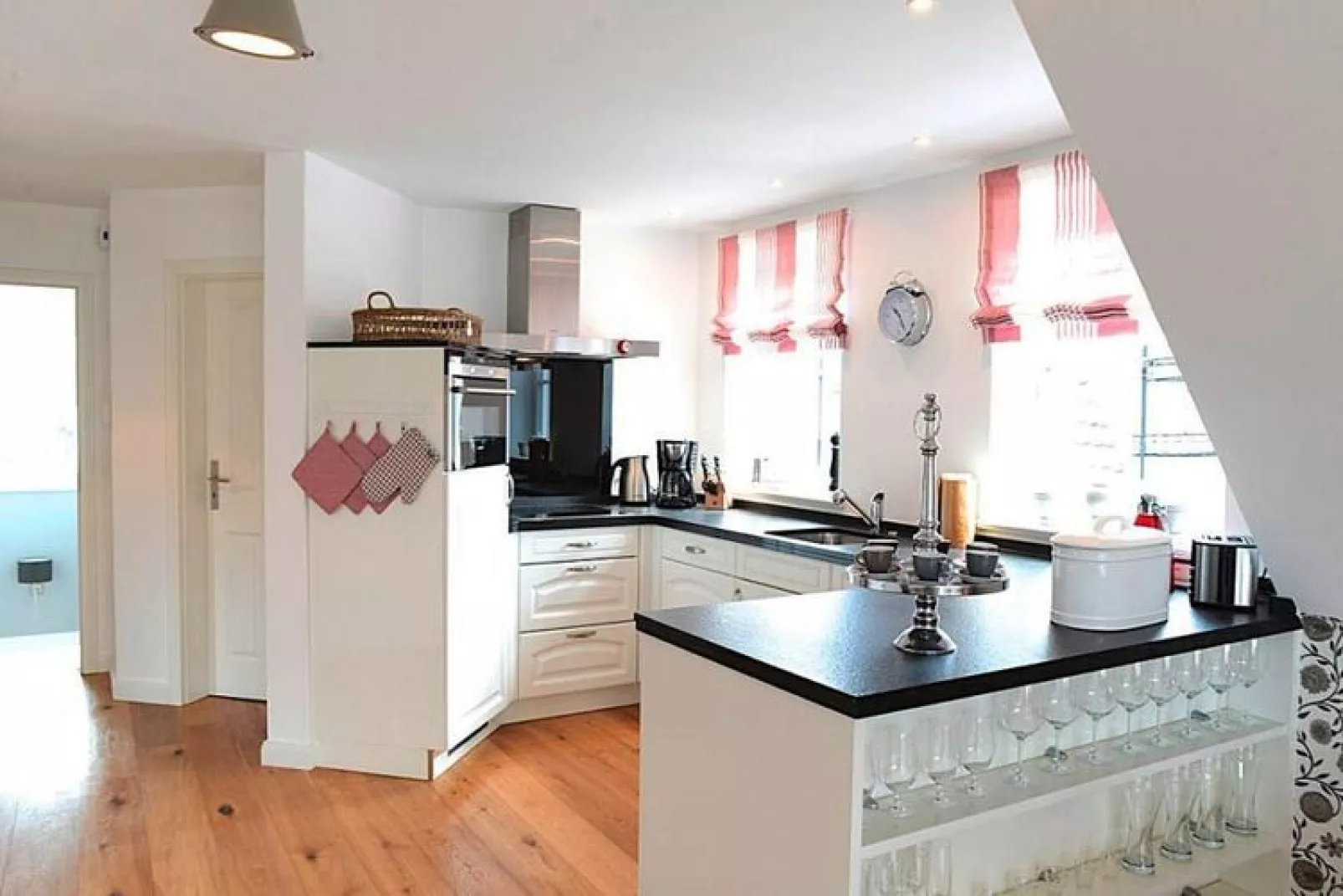 Ferienwohnung in Wyk auf Föhr - Sturmmöwe 2 Pers-Keuken