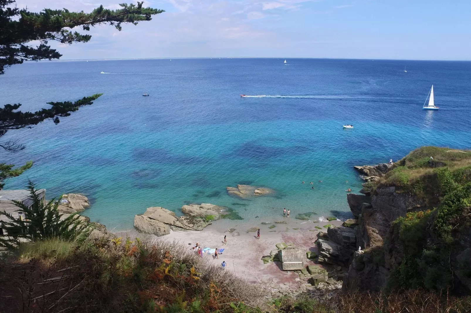 La Plage des Grands Sables Groix // Gîte 3 pcs 5 pers  et 1 bébé
