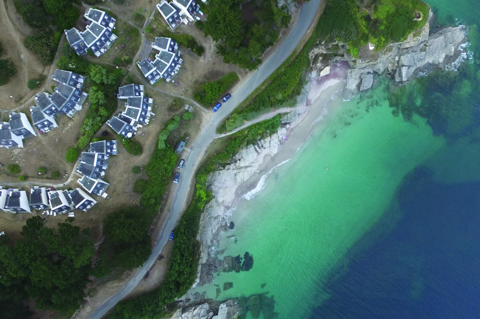 La Plage des Grands Sables Groix // Gîte 3 pcs 5 pers  et 1 bébé-Buitenlucht