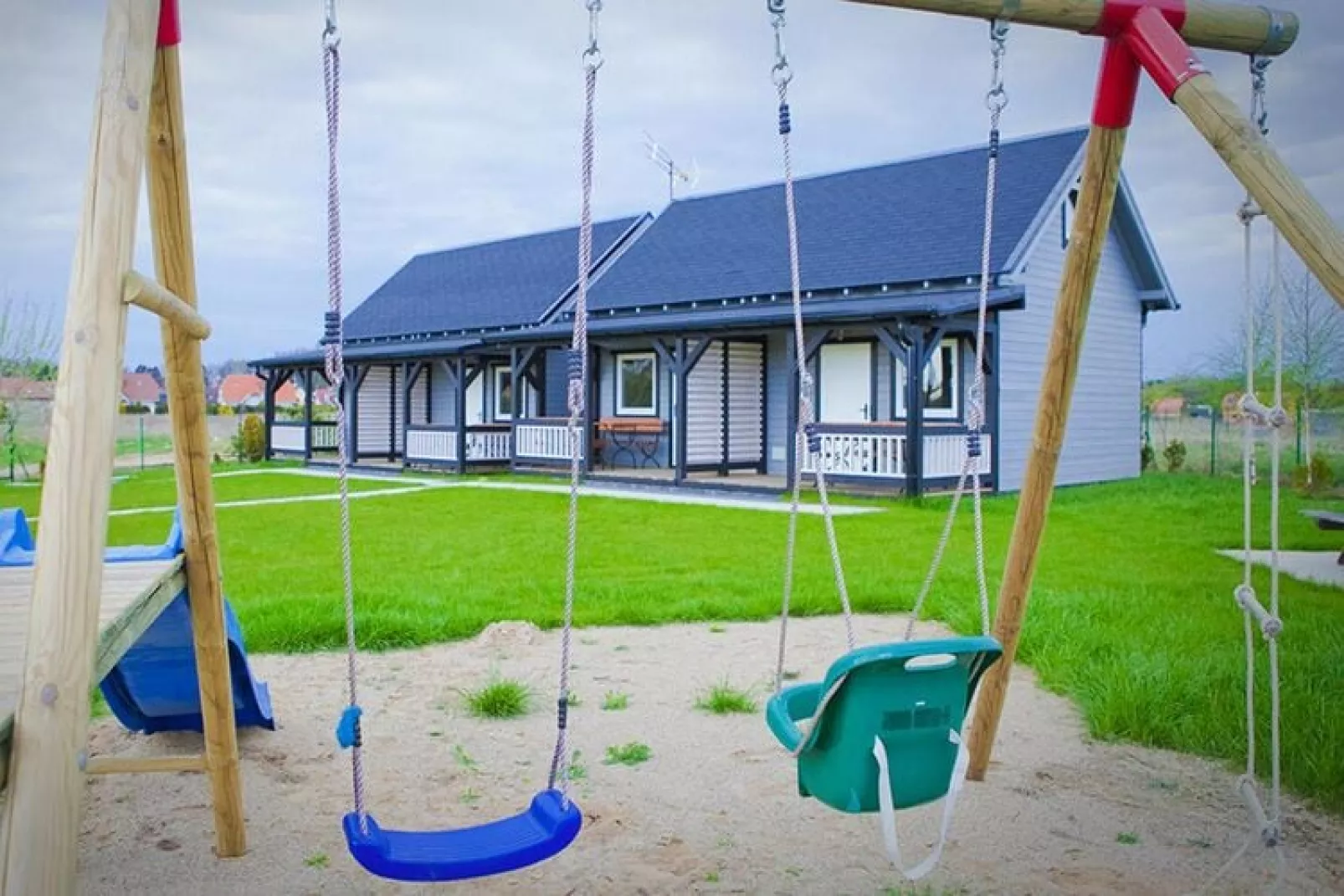 Domki wakacyjne 35 m2 dla 3 osób Rewal-Parkfaciliteiten