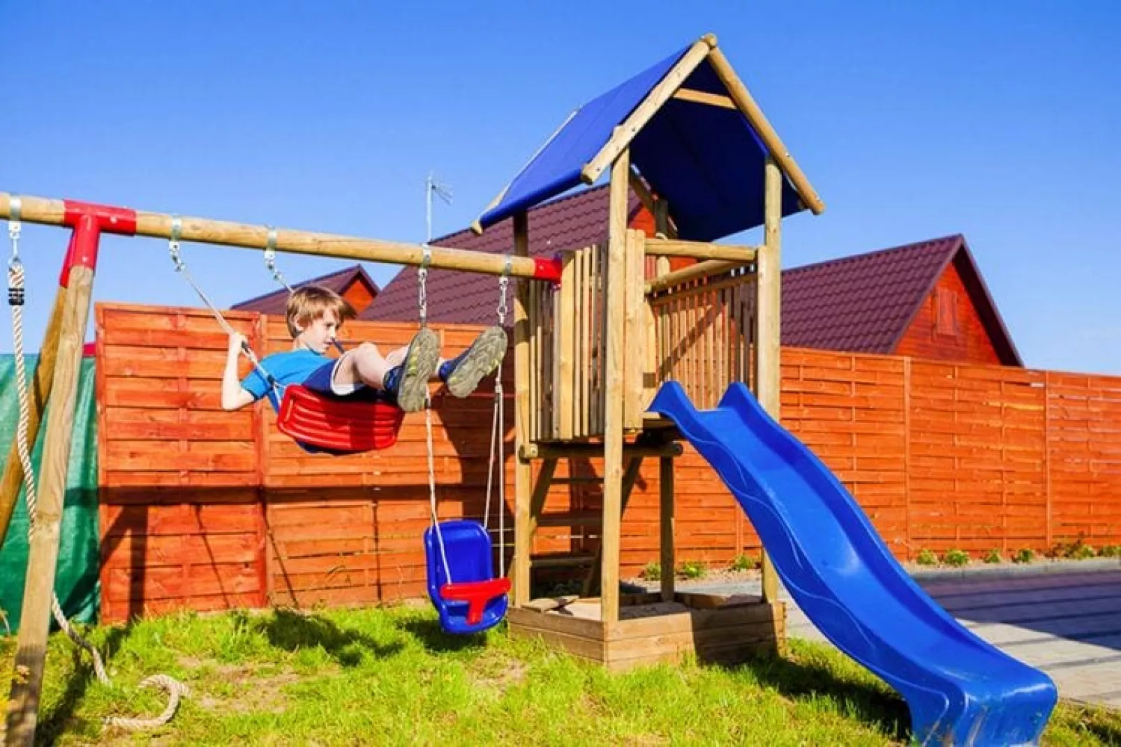 Domki wakacyjne 35 m2 dla 3 osób Rewal-Parkfaciliteiten