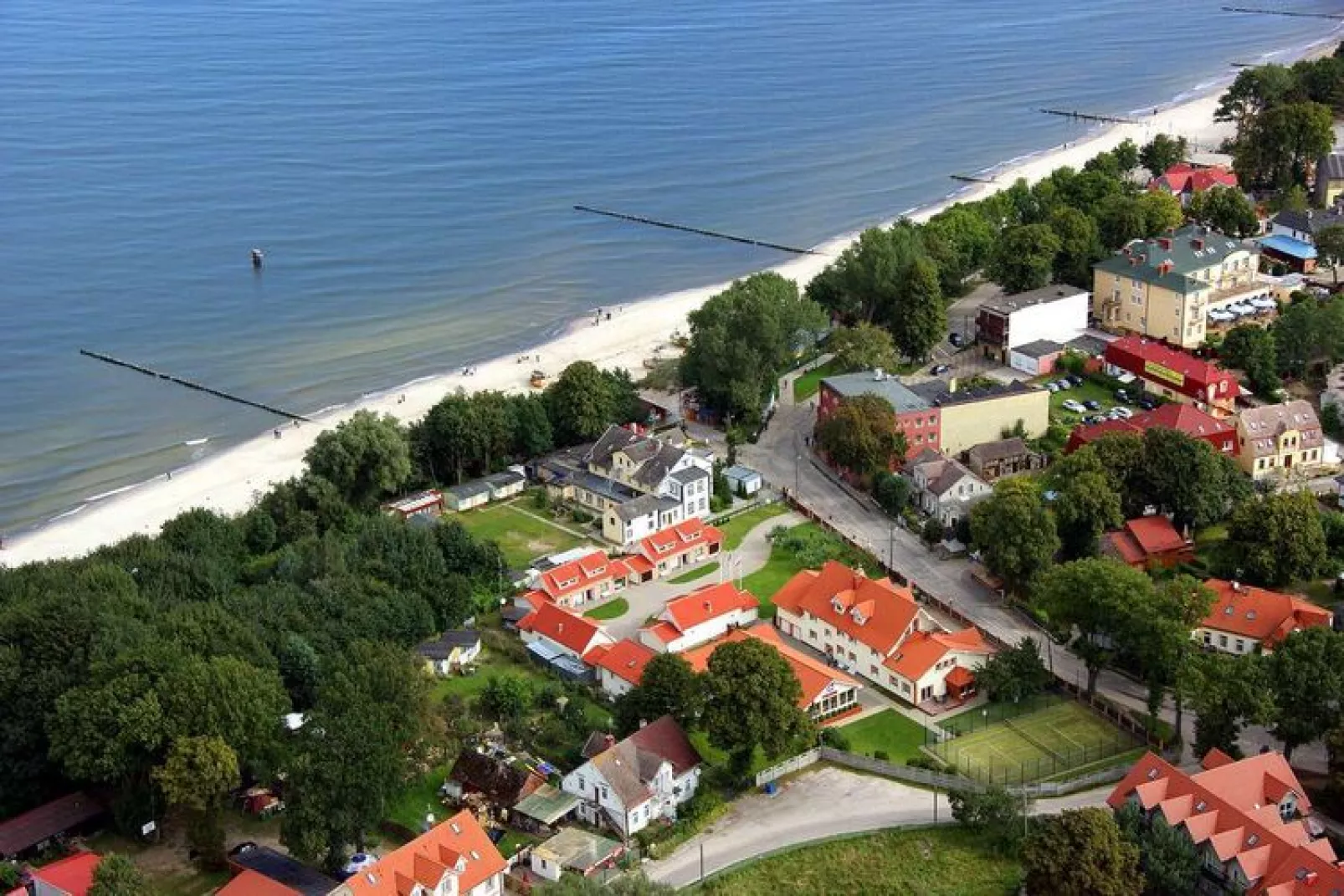 Domki wakacyjne 35 m2 dla 3 osób Rewal-Gebieden zomer 1km