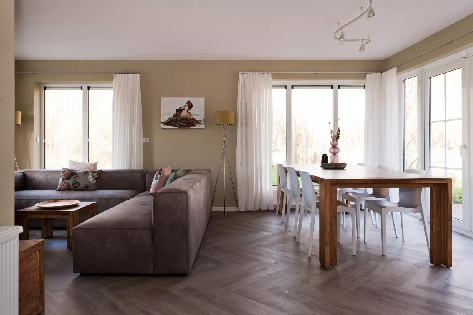 Grand Fisker Wellness de luxe met sauna buitenspa & sloep seizoensgebonden-Woonkamer