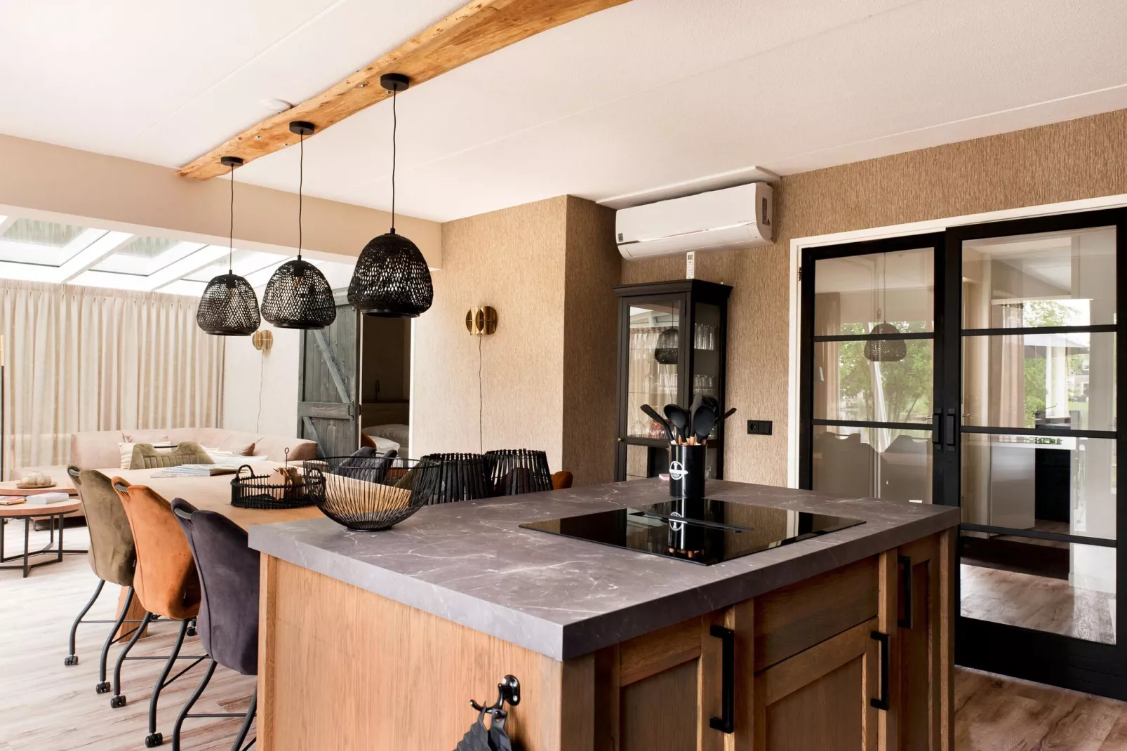 8 pers Metbroekhuis Wellness de luxe met sauna & buitenspa-Keuken