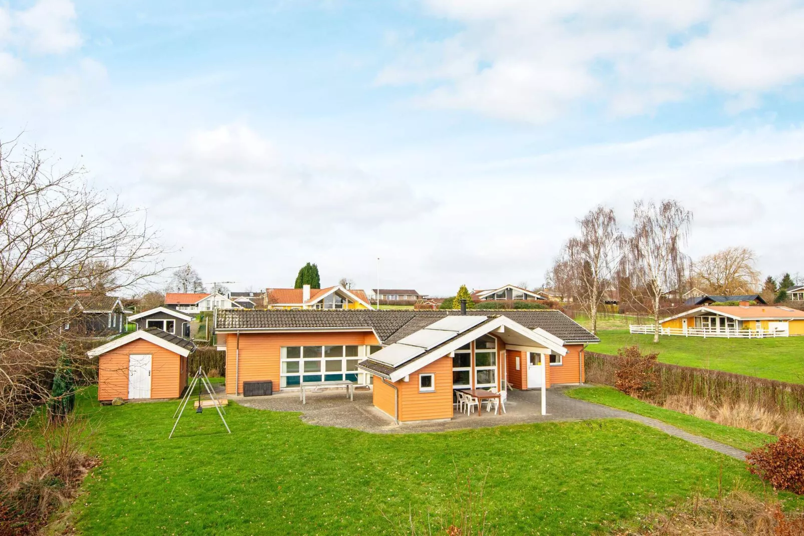 8 persoons vakantie huis in Hejls-Buitenlucht