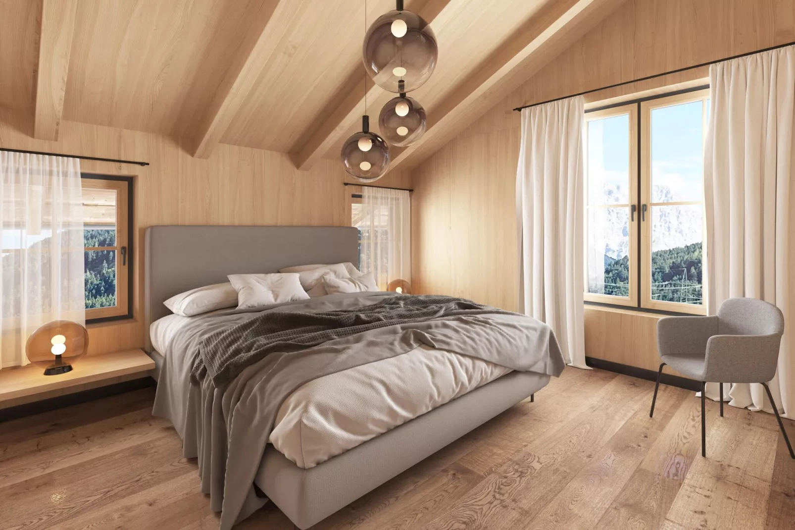 DEIN BICHLBACH Chalet klein-Slaapkamer