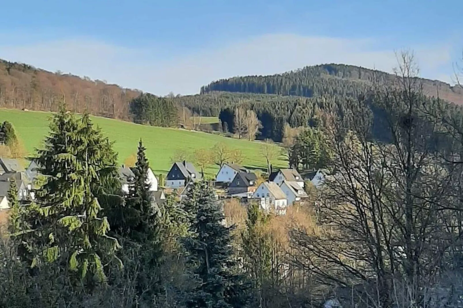 Am Hömberg-Gebieden zomer 1km