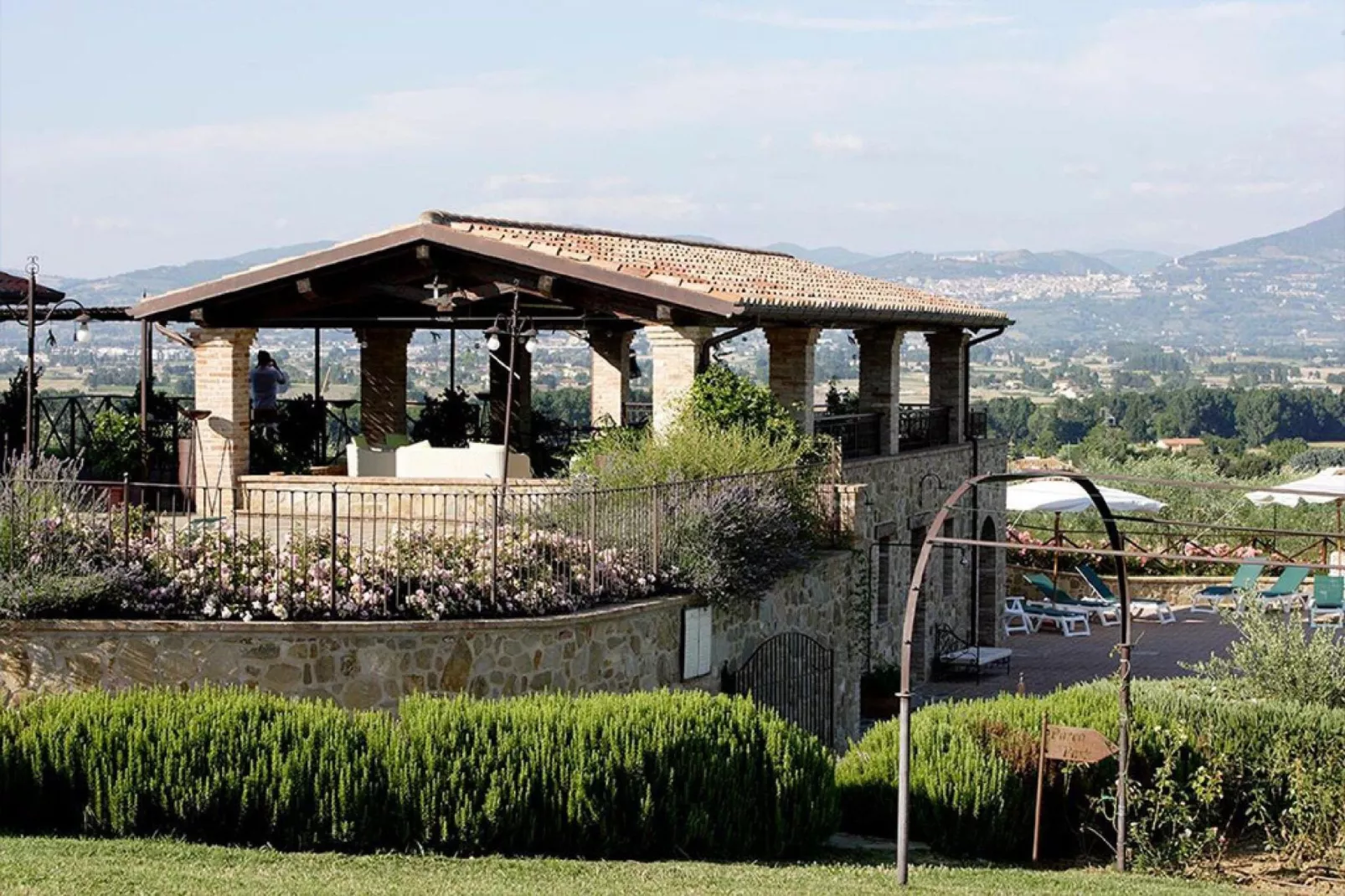 Perugino - Bilo 4 Montefalco-Terrasbalkon