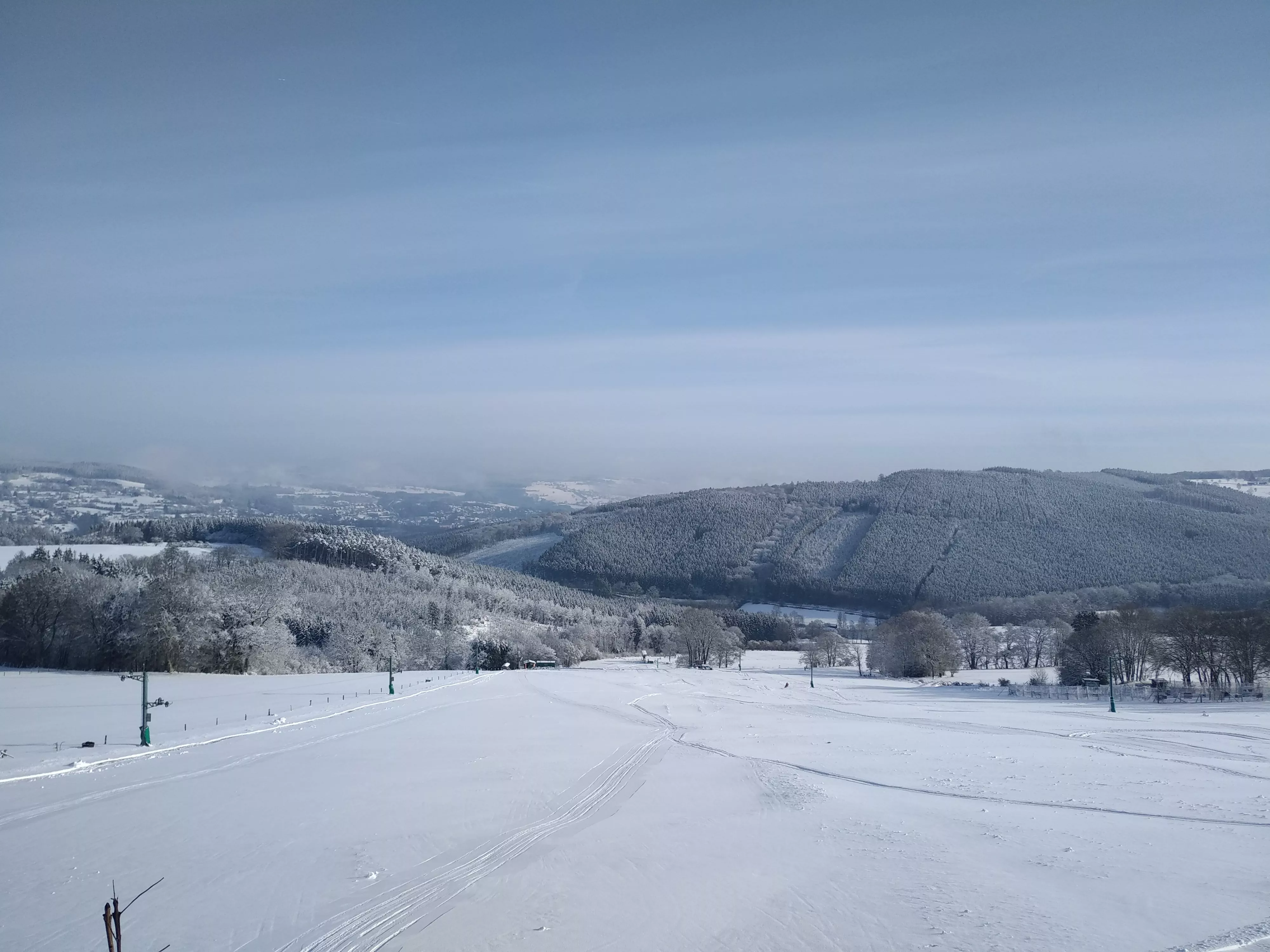 Skiën val de wanne